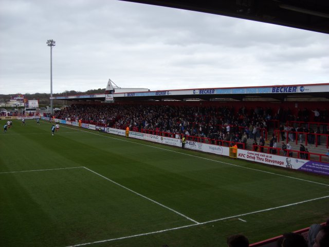 The East Stand During the Match